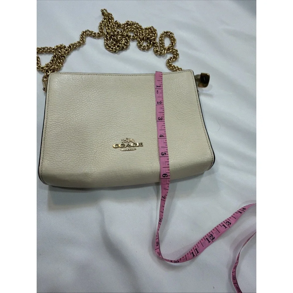 Coach Klare Crossbody Bag In Signature Leather Cream‎